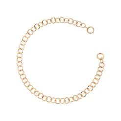DODO PULSERA CADENA FINA ORO ROSA