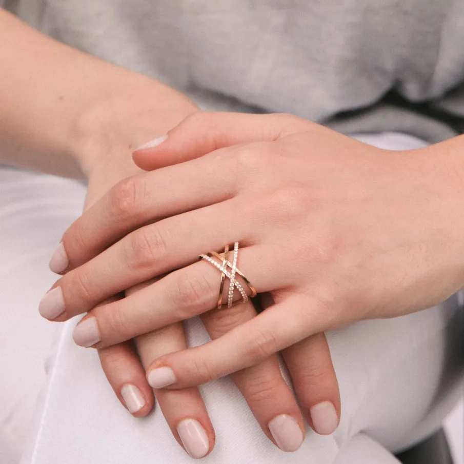 GOLD & ROSES ANILLO 360º MIX