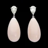 MISUI PENDIENTES CLEAR PINK